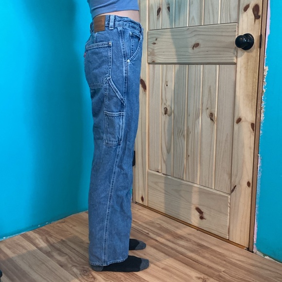 🤍 Levi’s Dad Utility Jeans 25 - Picture 2 of 6